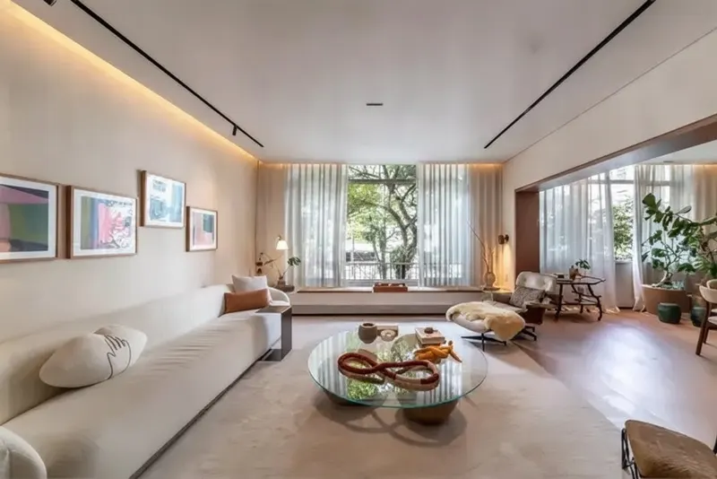 Interior no Edifício Jatiuca (decorado da construtora)