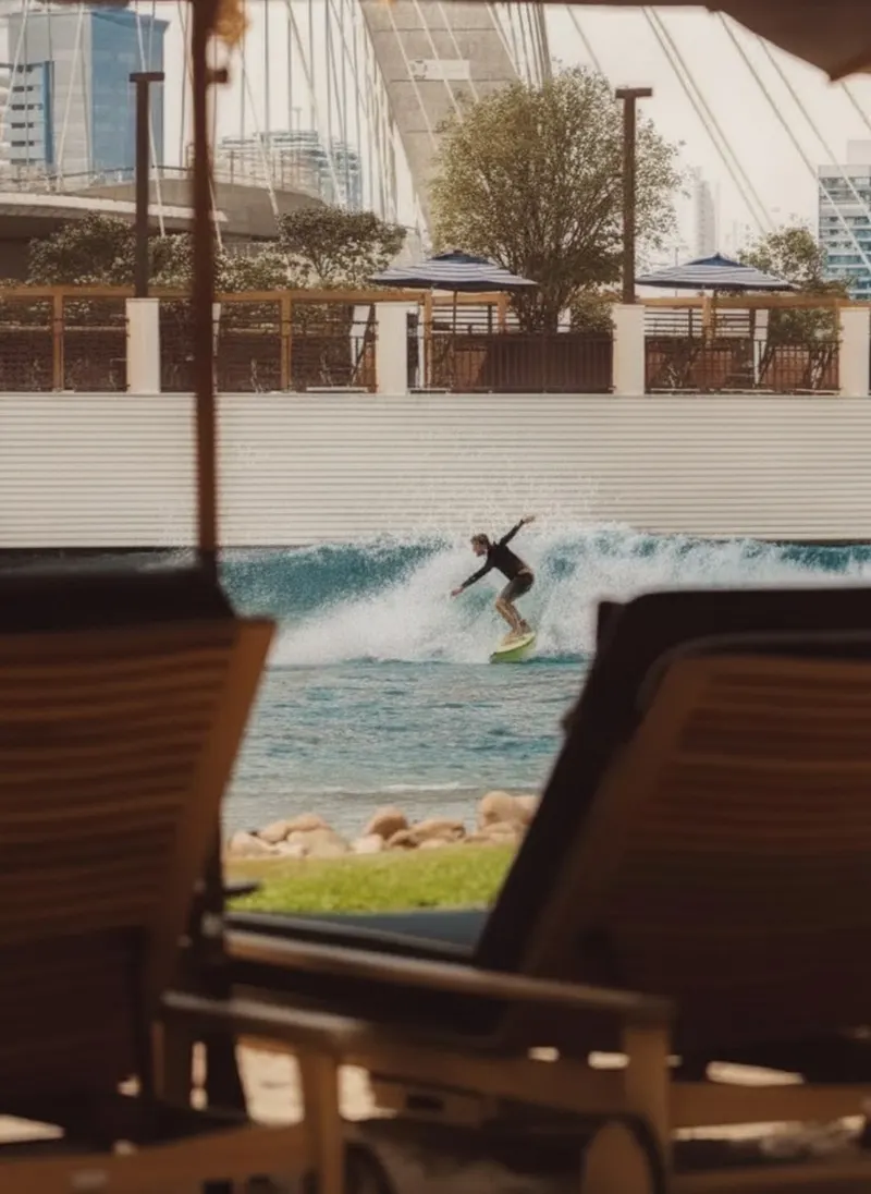 Áreas comuns do São Paulo Surf Club